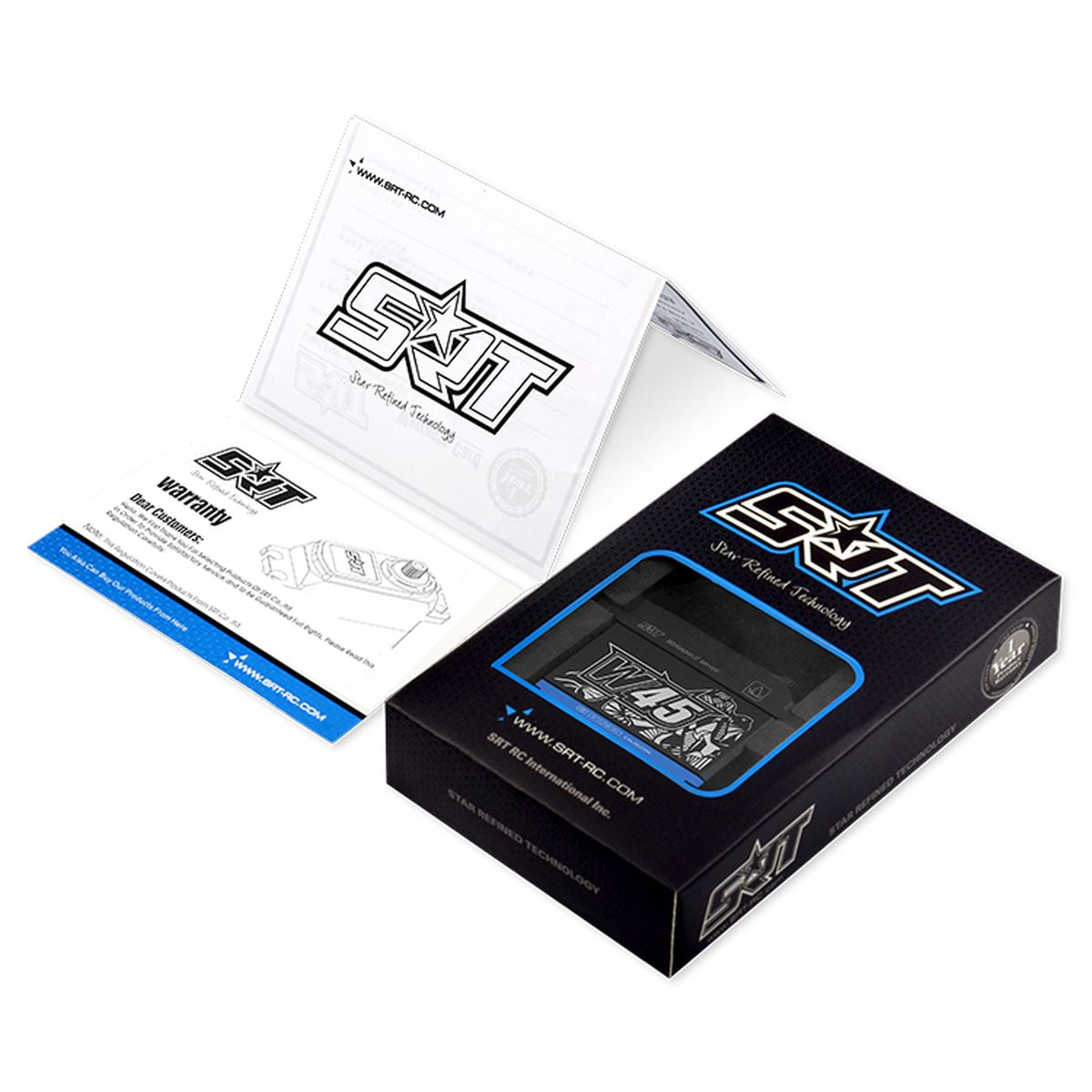 SRT W45 Standard HV Coreless Waterproof Servo, .18sec / 624.9oz @ 8.4V