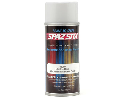 Spaz Stix "Electric Blue" Fluorescent Spray Paint (3.5oz)