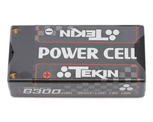 Tekin Power Cell 2S Shorty Graphene LiHV Battery 140C (7.6V/6300mAh) 5mm