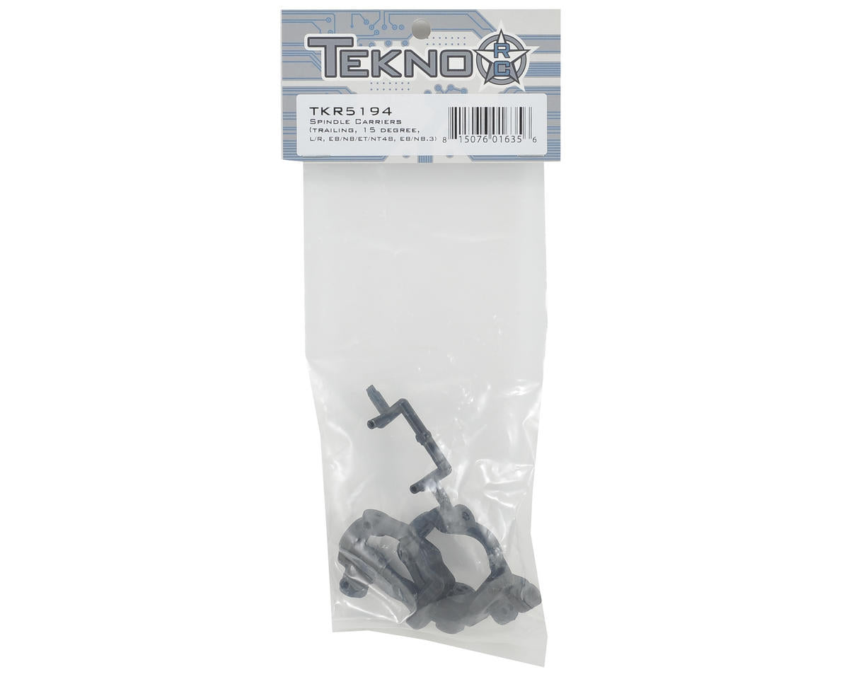 Tekno RC 15° Trailing Spindle Carrier Set