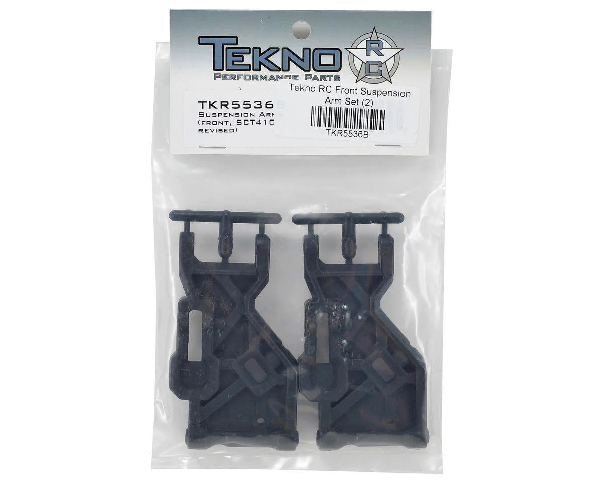 Tekno RC Front Suspension Arm Set (2) (Revised Xtra Tough)