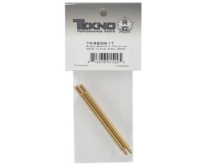 Tekno RC Steel Ti-Nitride X-Long Rear Shock Shafts (2)