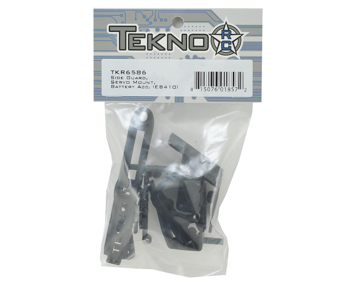 Tekno RC EB410/ET410 Side Guard & Servo Mount Set