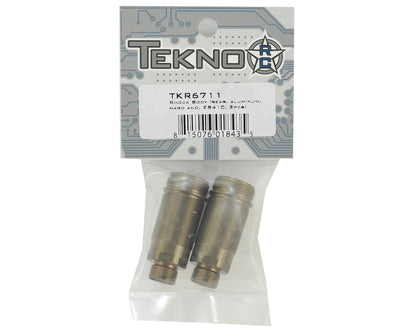 Tekno RC EB410/ET410 Aluminum Hard Anodized Rear Shock Body (2)