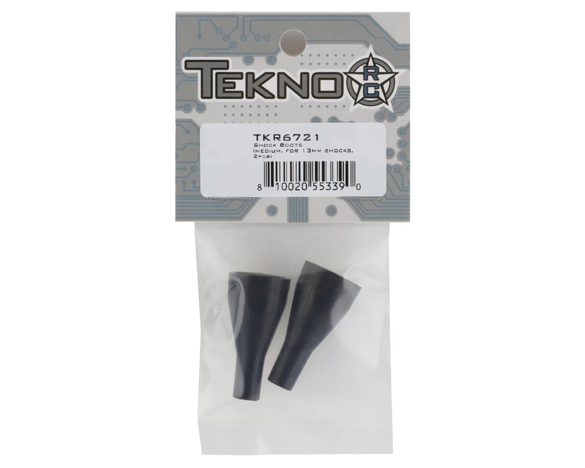 Tekno RC 13mm Shock Boots (2) (Medium)