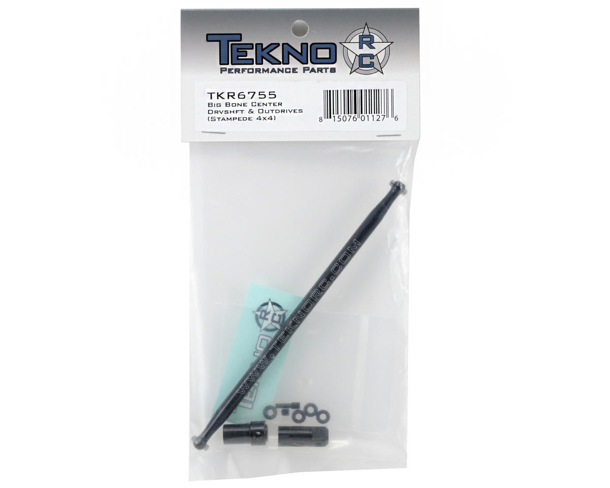 Tekno RC Big Bone Center Driveshaft & Outdrive Kit for Traxxas Stampede 4x4