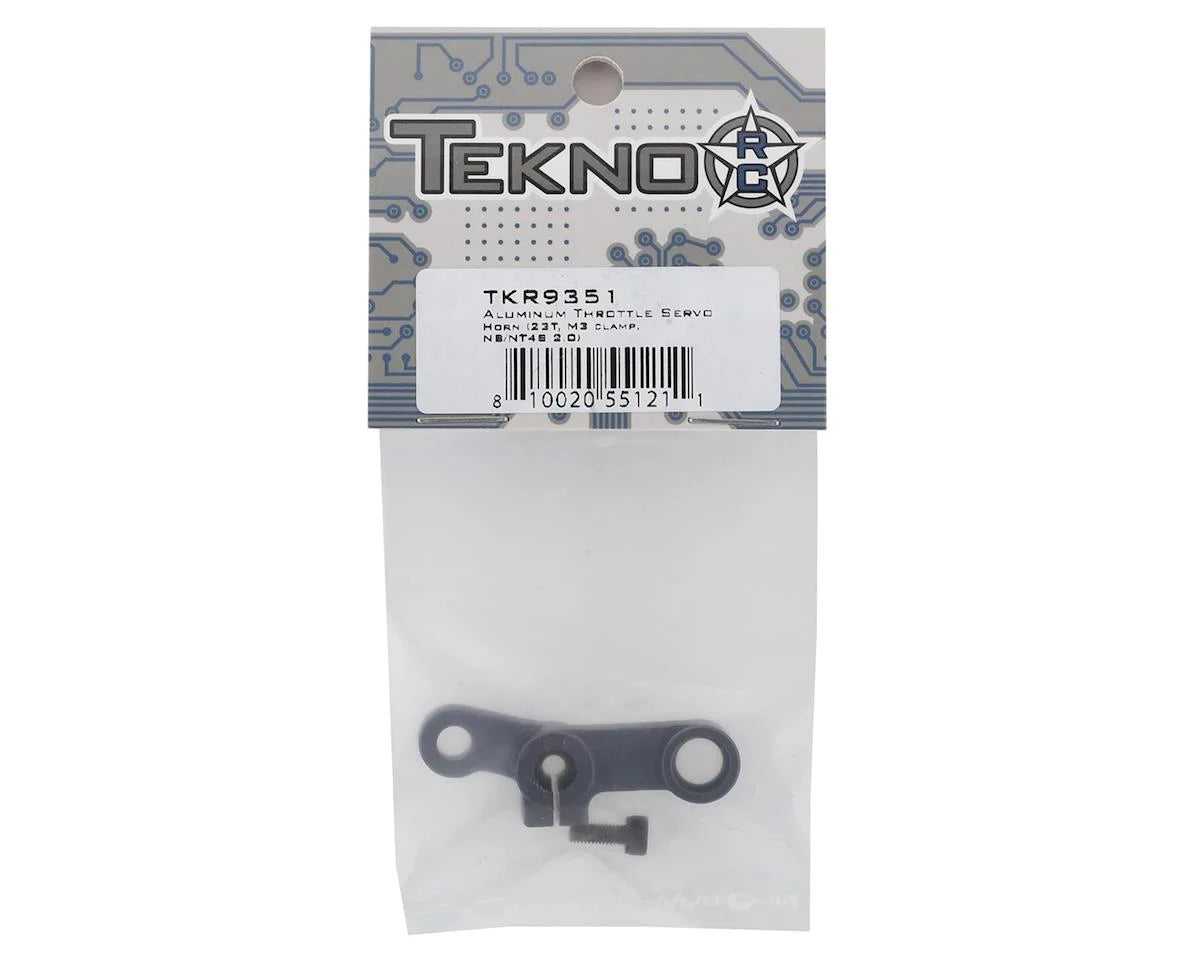 Tekno RC NB48 2.0 Aluminum Throttle Servo Horn (23T - JR/Sanwa/KO)