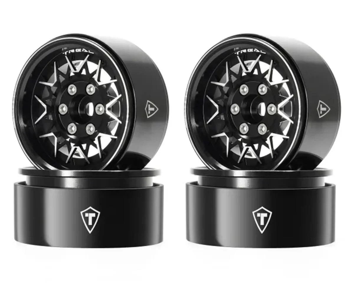 Treal Hobby Type V 1.9" V-Spoke Beadlock Wheels