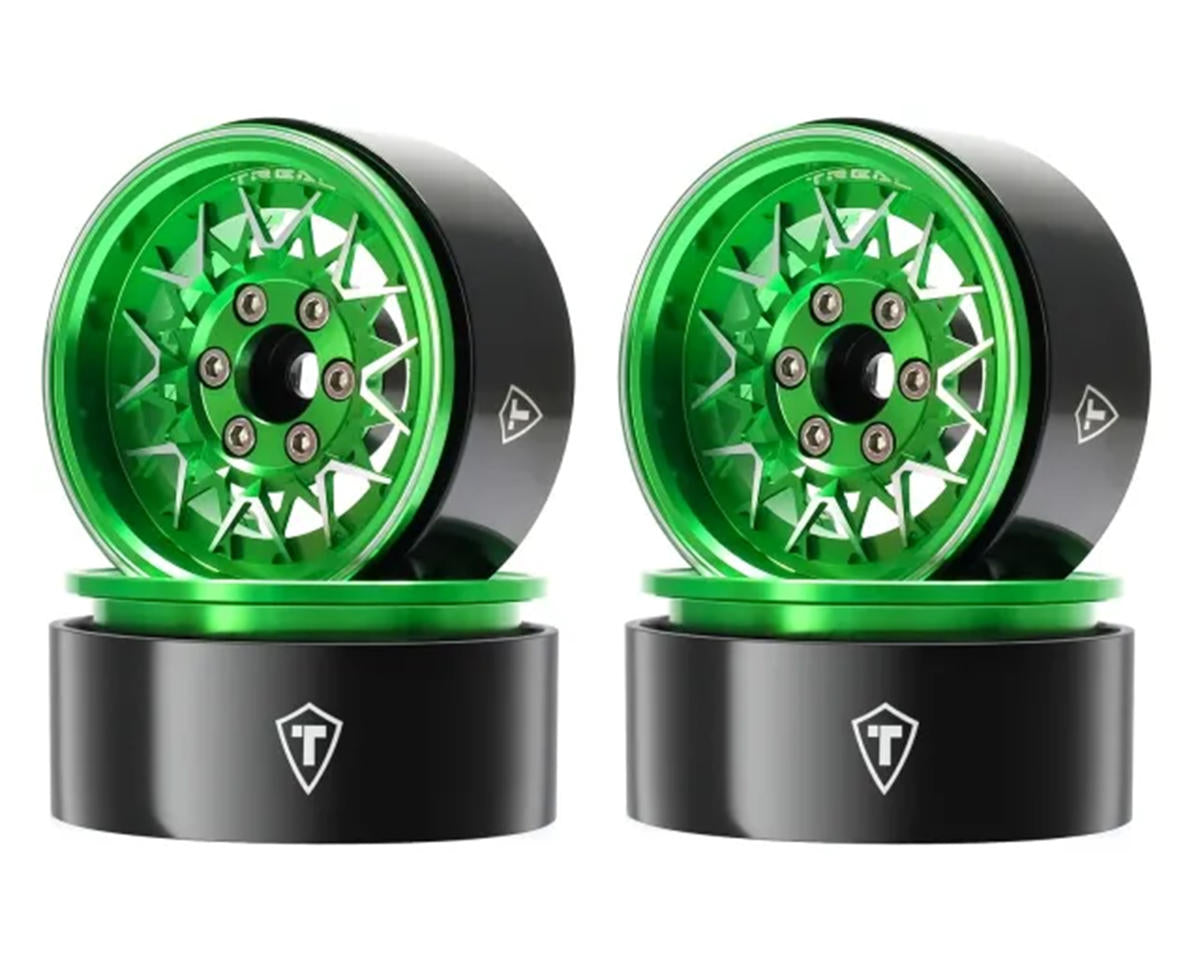 Treal Hobby Type V 1.9" V-Spoke Beadlock Wheels