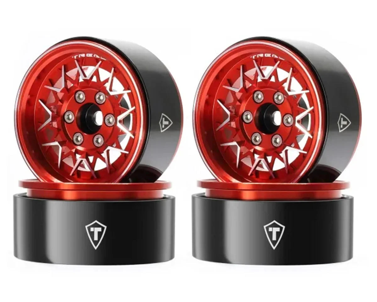 Treal Hobby Type V 1.9" V-Spoke Beadlock Wheels
