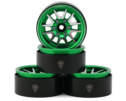Treal Hobby Type L 1.9" V-Spoke Beadlock Wheels (4)