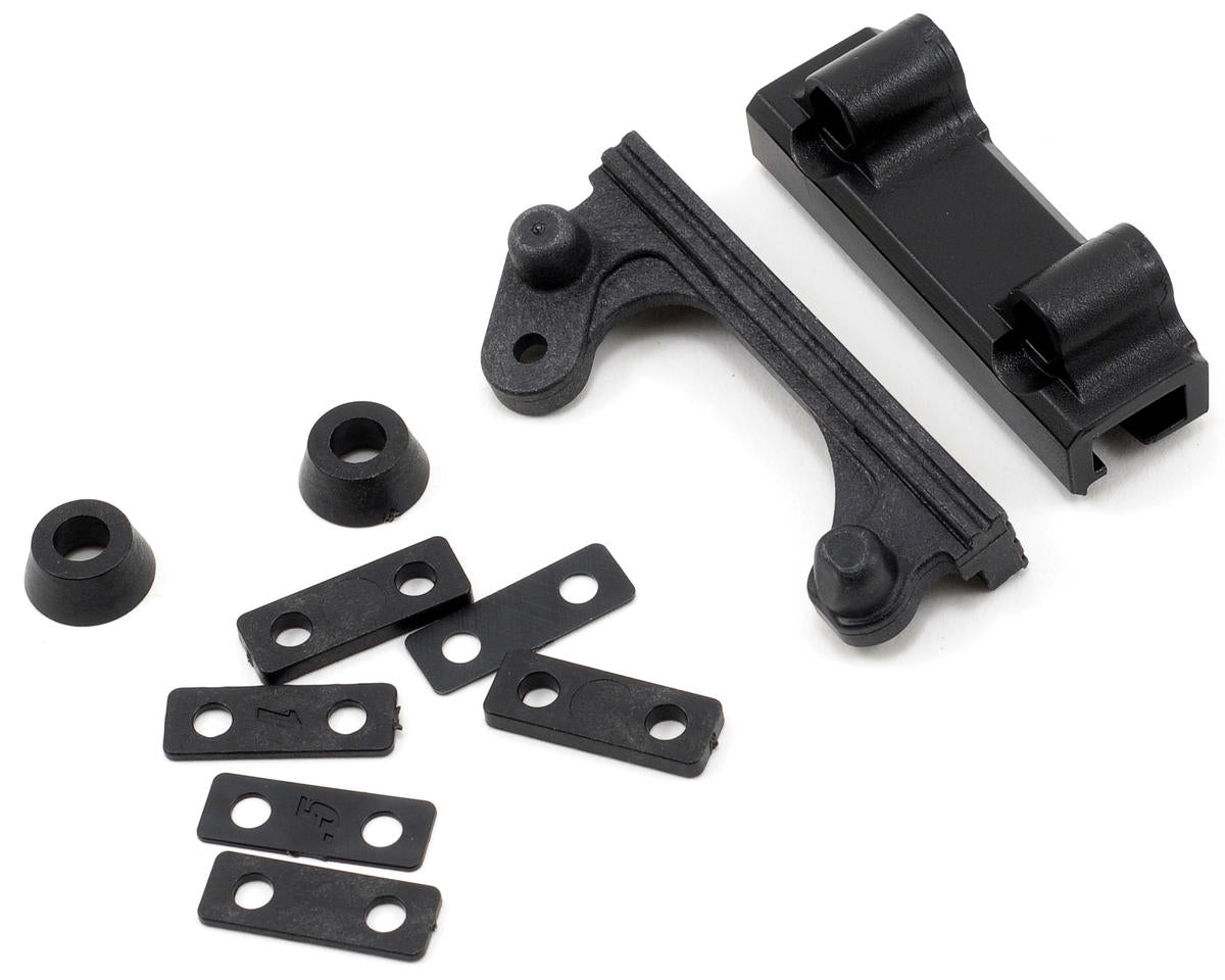 Team Losi Racing Steering Rack/Rack Housing & Spacer Set (TLR 22)
