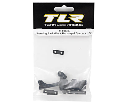 Team Losi Racing Steering Rack/Rack Housing & Spacer Set (TLR 22)
