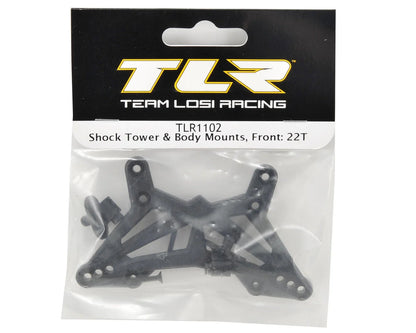 Team Losi Racing Front Shock Tower & Body Mount Set
