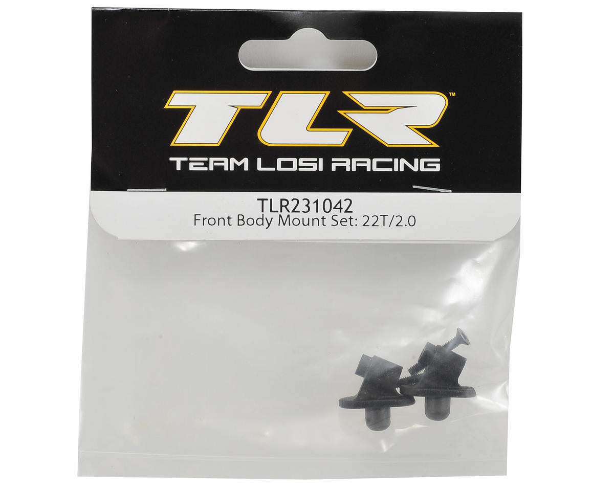 Team Losi Racing 22T 2.0 Front Body Mount Set