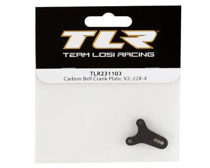 Team Losi Racing 22X-4 V2 Carbon Bell Crank Plate