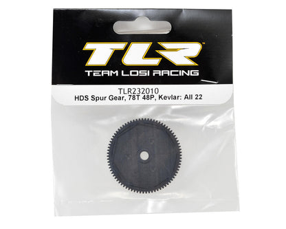 Team Losi Racing 48P HDS Spur Gear (Made with Kevlar) (78T)