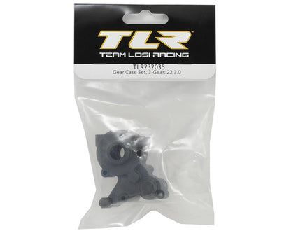 Team Losi Racing 22 3.0 3 Gear Transmission Case Set