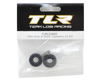 Team Losi Racing 22 4.0 Laydown Idler Gear & Shaft