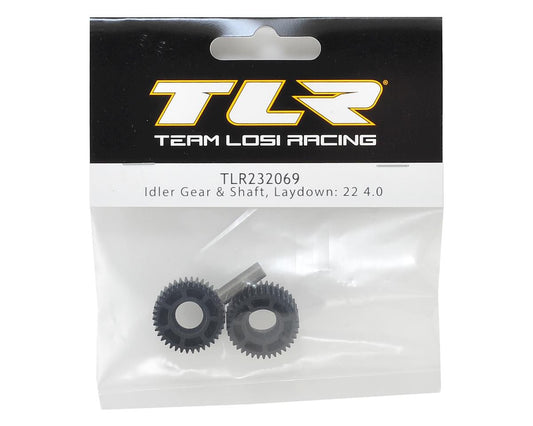 Team Losi Racing 22 4.0 Laydown Idler Gear & Shaft