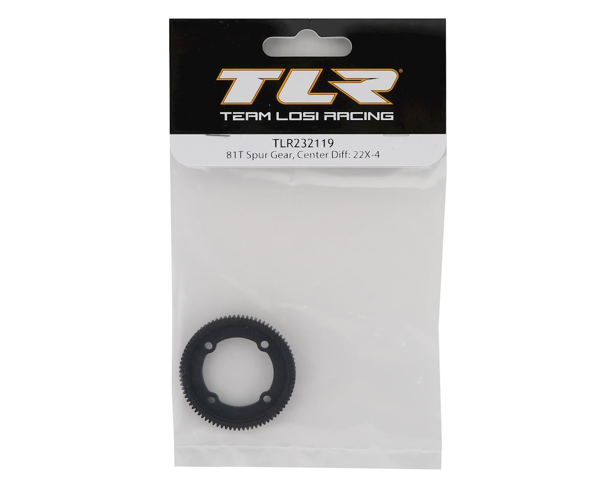 Team Losi Racing 22X-4 Center Differential Spur Gear (81T)