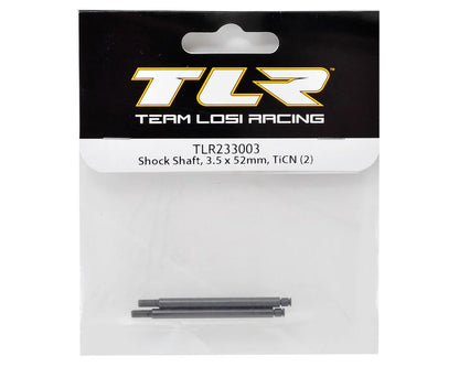 Team Losi Racing 22-4 3.5x52mm TiCn Rear Shock Shaft (2)