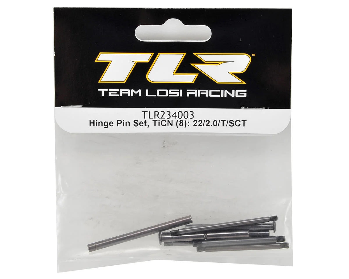Team Losi Racing 22 2.0 TiCN Hinge Pin Set