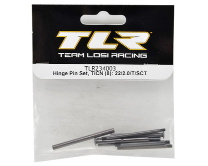 Team Losi Racing 22 2.0 TiCN Hinge Pin Set