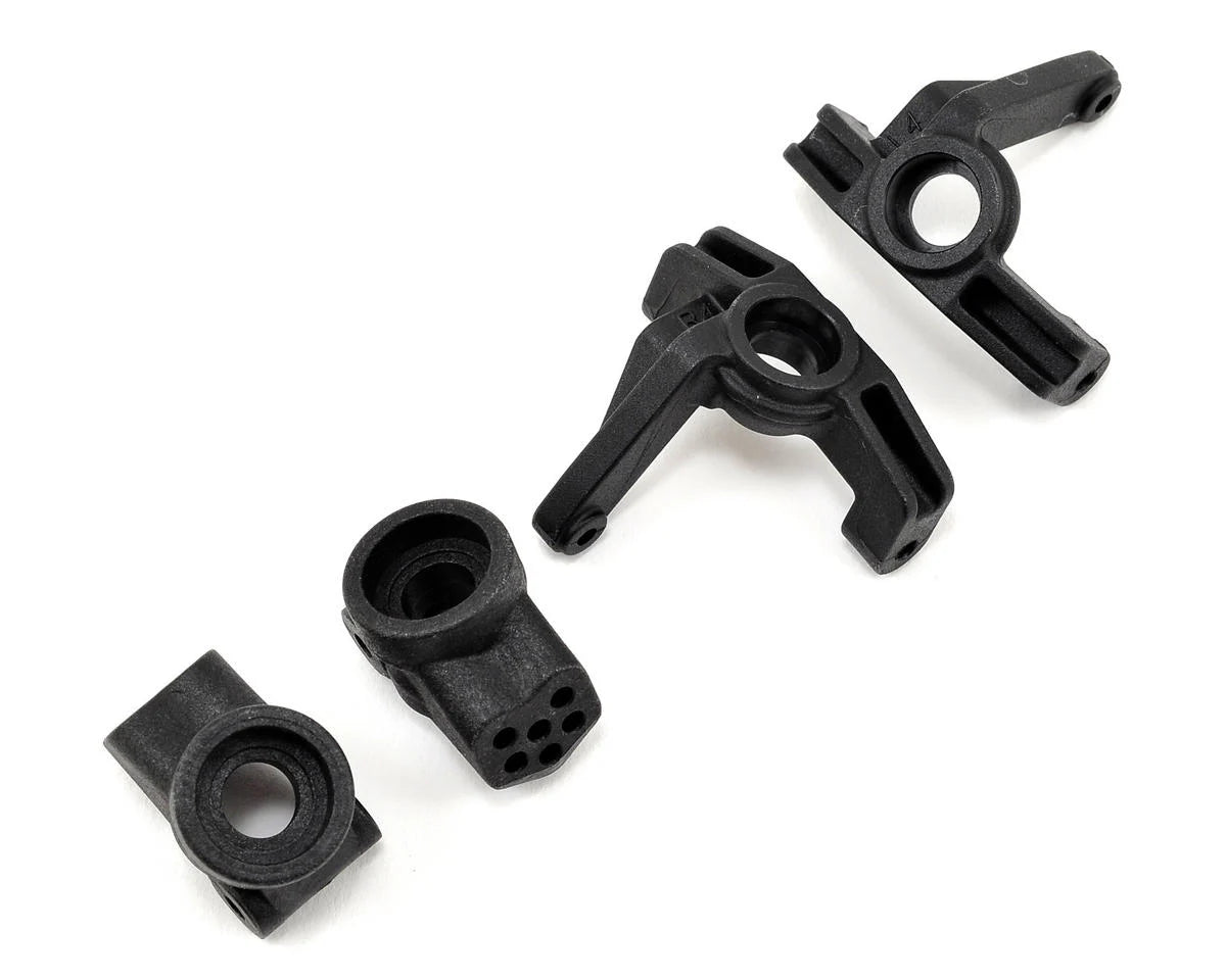 Team Losi Racing 22 2.0 Front Spindle & Rear Hub Set