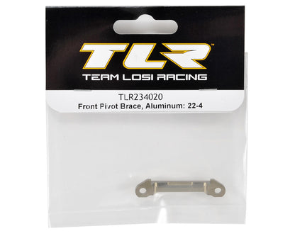 Team Losi Racing 22-4 Aluminum Front Pivot Brace
