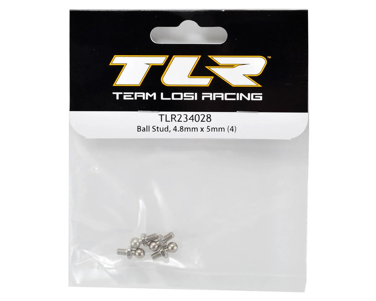 Team Losi Racing 22-4 4.8x5mm Ball Stud (4)