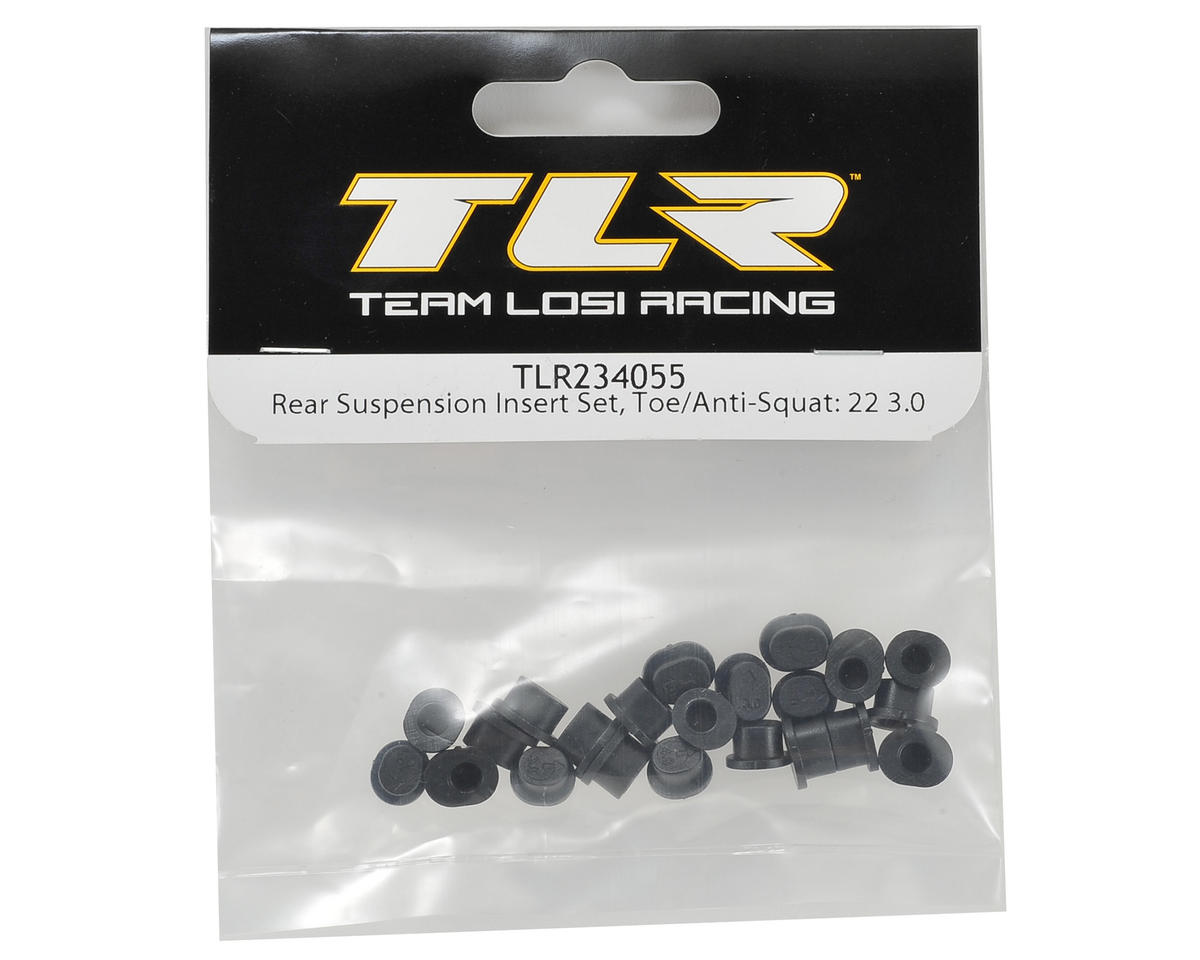 Team Losi Racing 22 3.0 Rear Suspension Insert Set