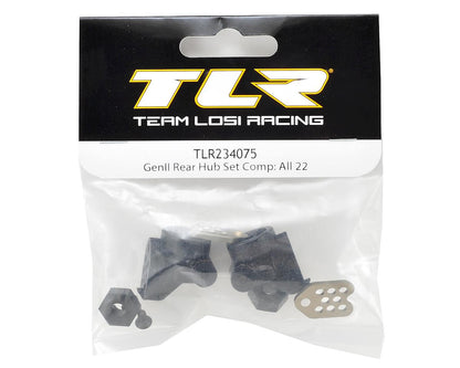 Team Losi Racing 22 Gen II Complete Rear Hub Set