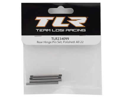 Team Losi Racing Polished Rear Hinge Pin Set