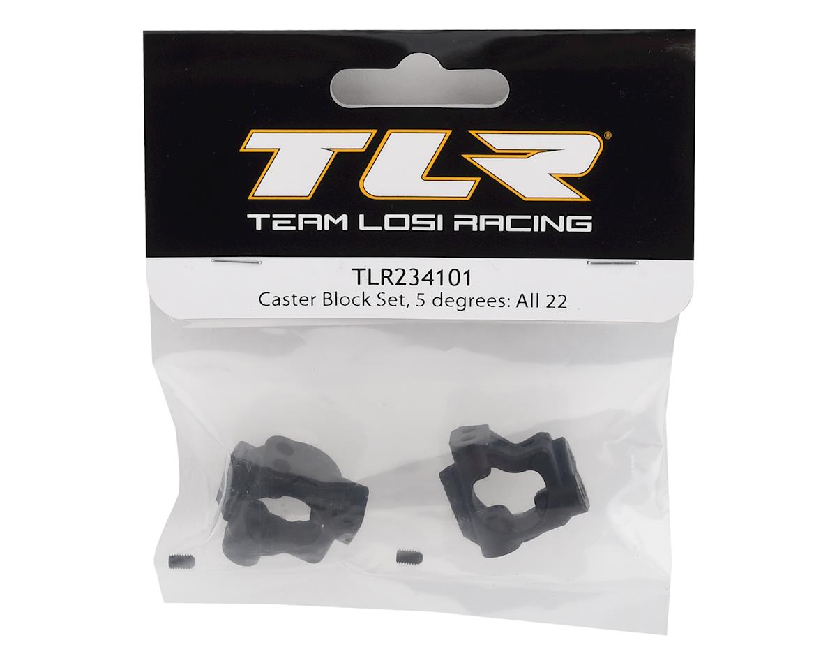 Team Losi Racing 5° Caster Block Set
