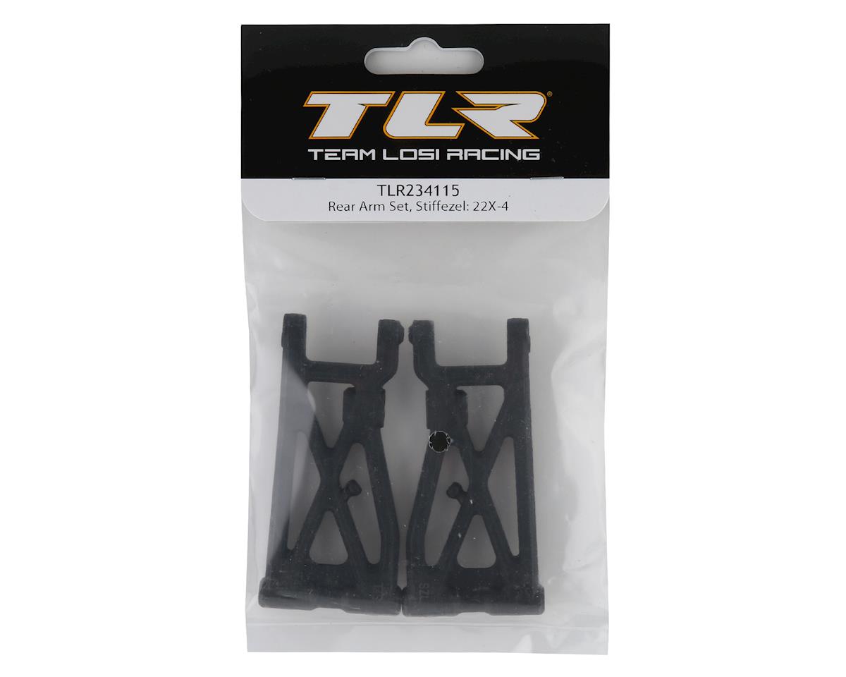 Team Losi Racing 22X-4 Rear Arm Set (Stiffezel)