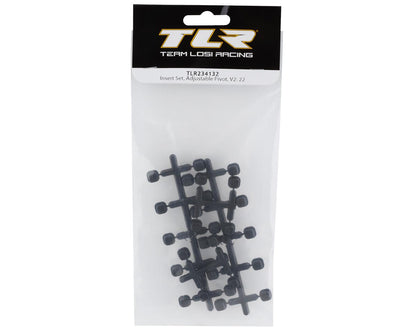 Team Losi Racing 22X-4 V2 Adjustable Pivot Insert Set