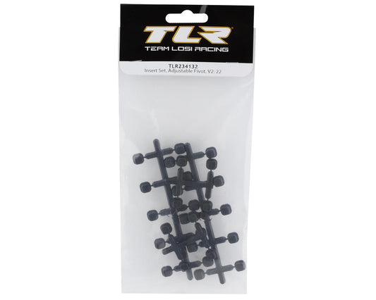 Team Losi Racing 22X-4 V2 Adjustable Pivot Insert Set