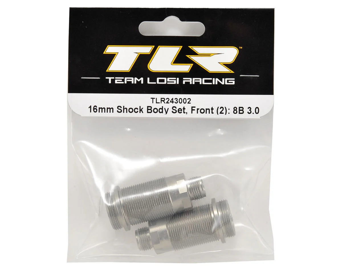 Team Losi Racing 16mm Front Shock Body (2)