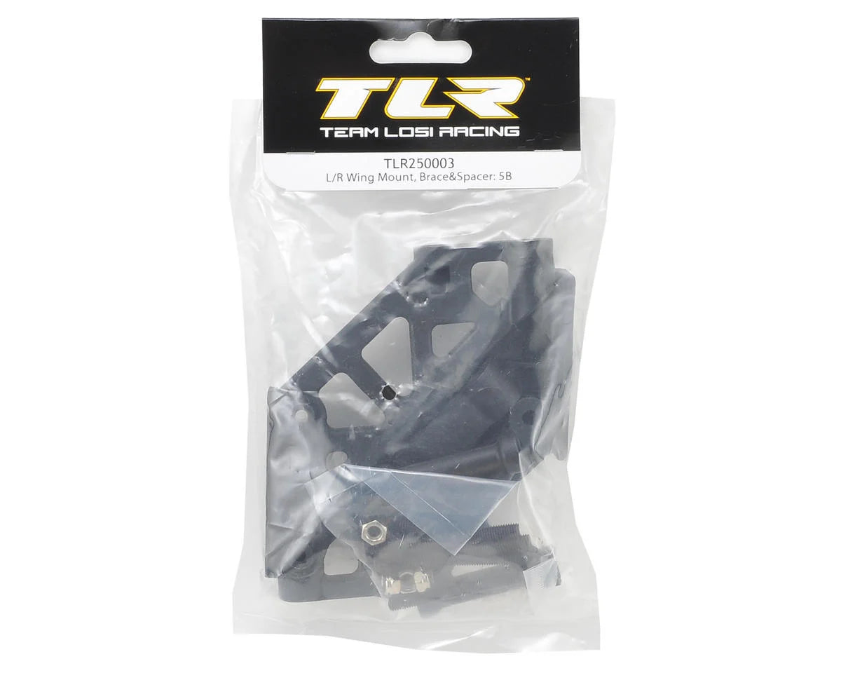 Team Losi Racing 5IVE-B Wing Mount, Brace & Spacer Set