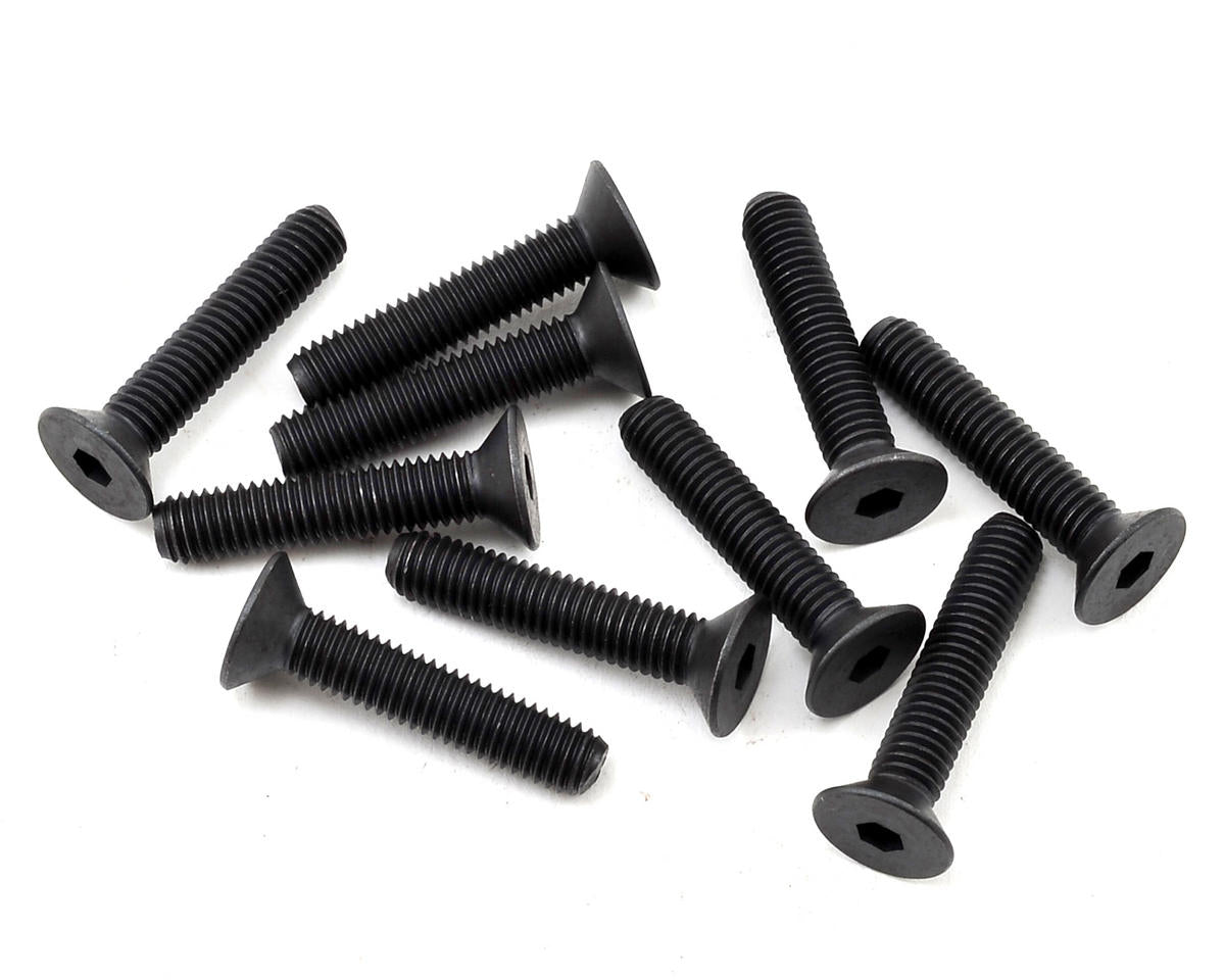 M5x25mm Flat Head Screw (10) TLR