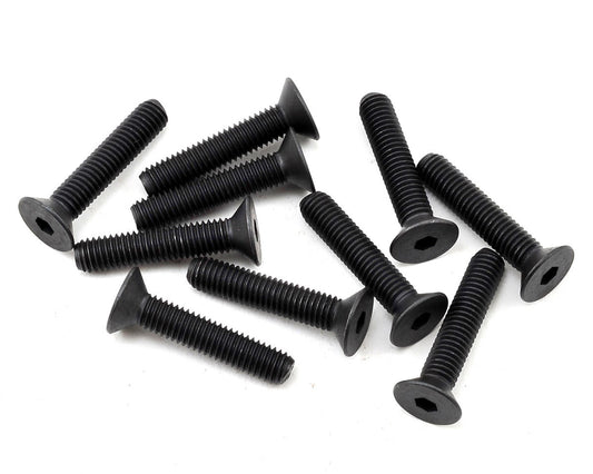 M5x25mm Flat Head Screw (10) TLR