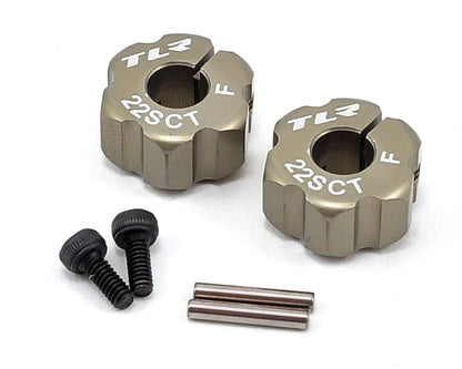 Team Losi Racing Aluminum Front Hex Set
