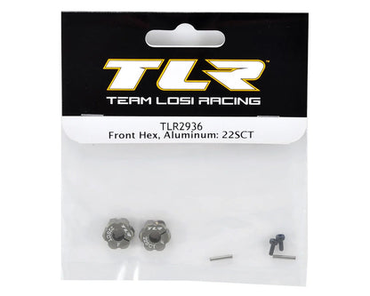Team Losi Racing Aluminum Front Hex Set