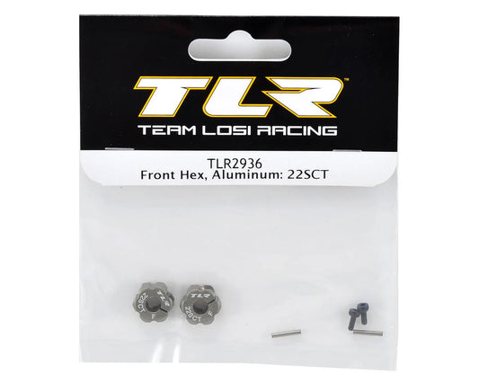 Team Losi Racing Aluminum Front Hex Set