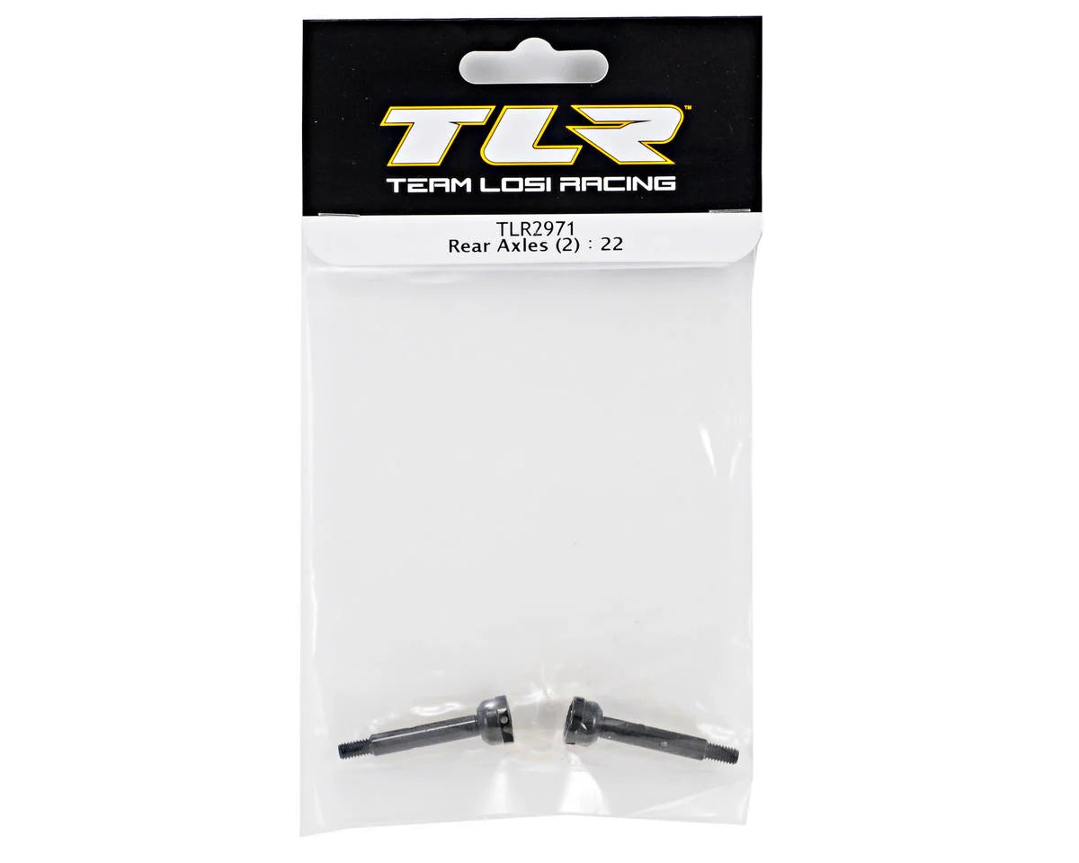 Team Losi Racing Rear Axle Set (2) (TLR 22)