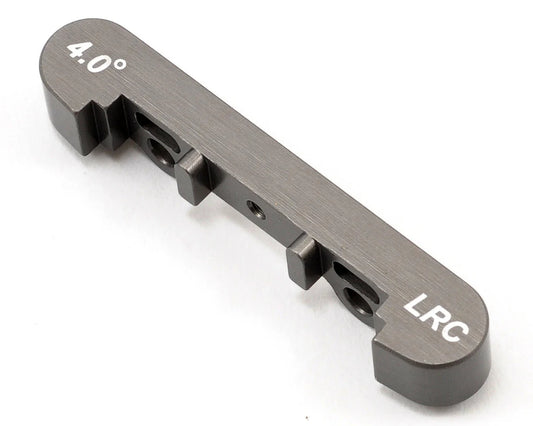Team Losi Racing Aluminum 4° Low Roll Center Toe Plate (TLR 22)