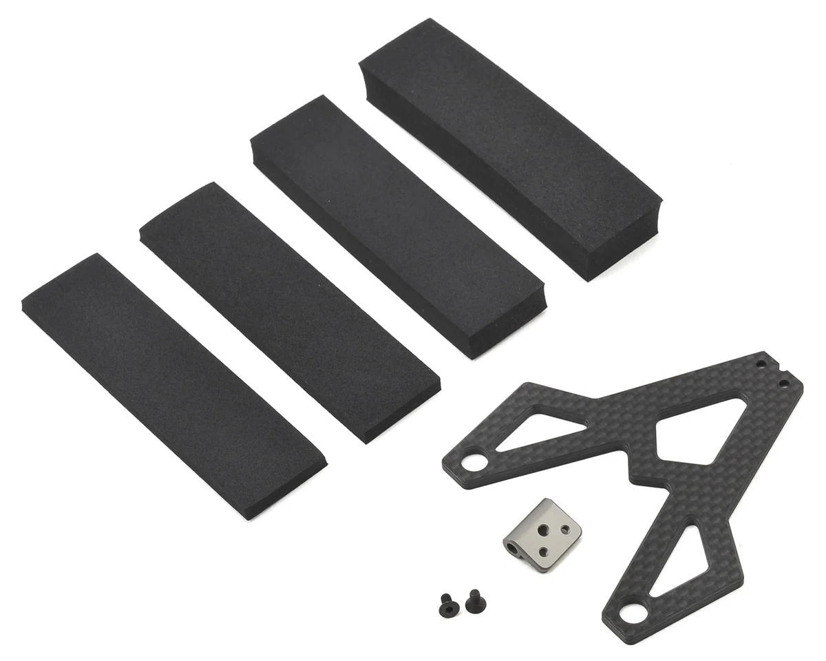 Team Losi Racing 22 3.0 Carbon Fiber/Aluminum Battery Strap