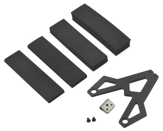 Team Losi Racing 22 3.0 Carbon Fiber/Aluminum Battery Strap