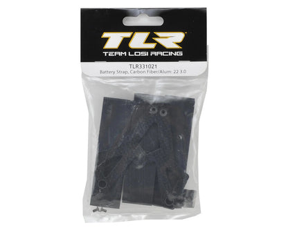 Team Losi Racing 22 3.0 Carbon Fiber/Aluminum Battery Strap
